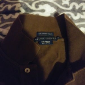 Long sleeve polo shirt